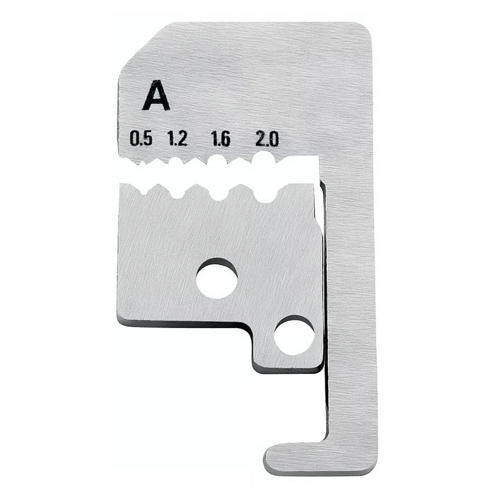 Cặp lưỡi dao thay thế KNIPEX 12 19 180 dùng cho kìm tuốt dây 12 11 180