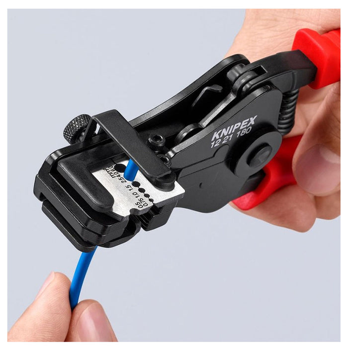 Cặp lưỡi dao thay thế KNIPEX 12 29 180 dùng cho kìm tuốt dây 12 21 180