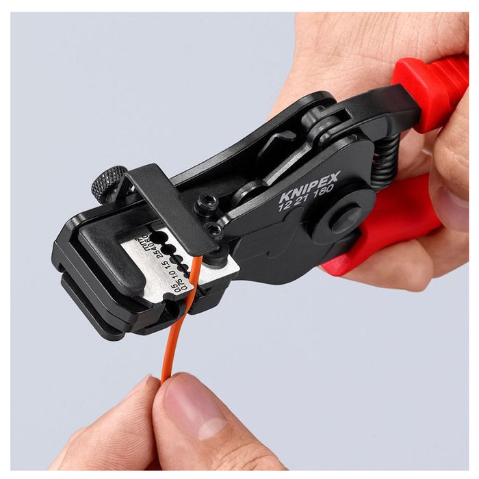 Cặp lưỡi dao thay thế KNIPEX 12 29 180 dùng cho kìm tuốt dây 12 21 180