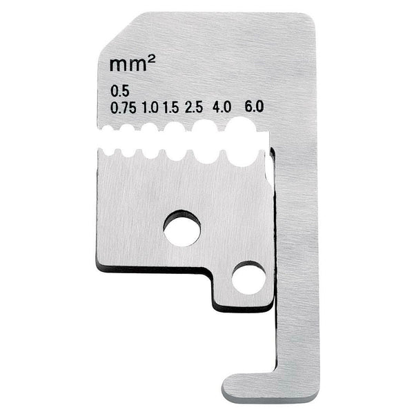 Cặp lưỡi dao thay thế KNIPEX 12 29 180 dùng cho kìm tuốt dây 12 21 180