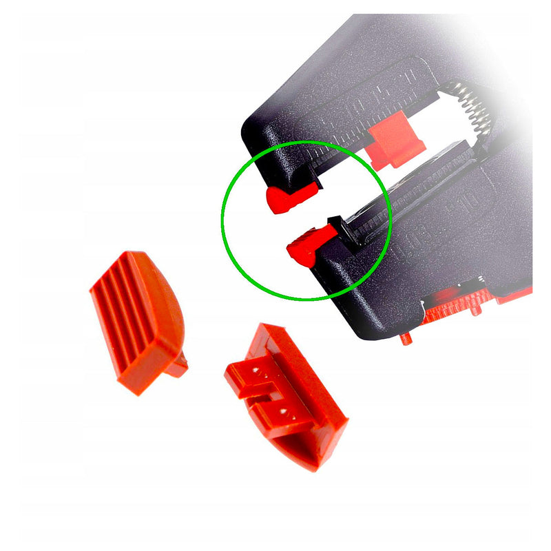 Cặp hàm kẹp nhựa thay thế KNIPEX 12 49 02 dùng cho kìm tuốt dây tự động 12 40 200