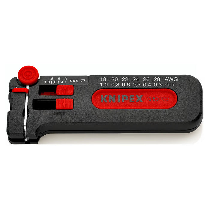 Kìm tuốt dây mini chuyên dụng cho các loại dây siêu mỏng KNIPEX khả năng tuốt từ Ø0.12 - Ø1.0mm