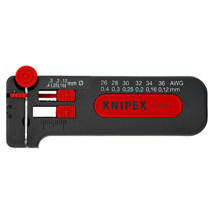 Kìm tuốt dây mini chuyên dụng cho các loại dây siêu mỏng KNIPEX khả năng tuốt từ Ø0.12 - Ø1.0mm