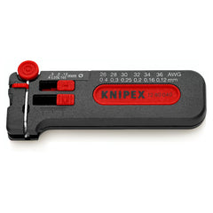 KNIPEX 12 80 040 SB: Khả năng tuốt dây Ø0.12 - Ø0.4mm | AWG: 36 - 26