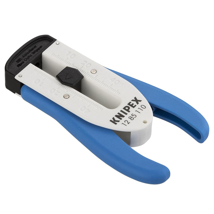 Dụng cụ tuốt dây cáp quang KNIPEX 12 85 110 SB, khả năng tuốt Ø0.125mm
