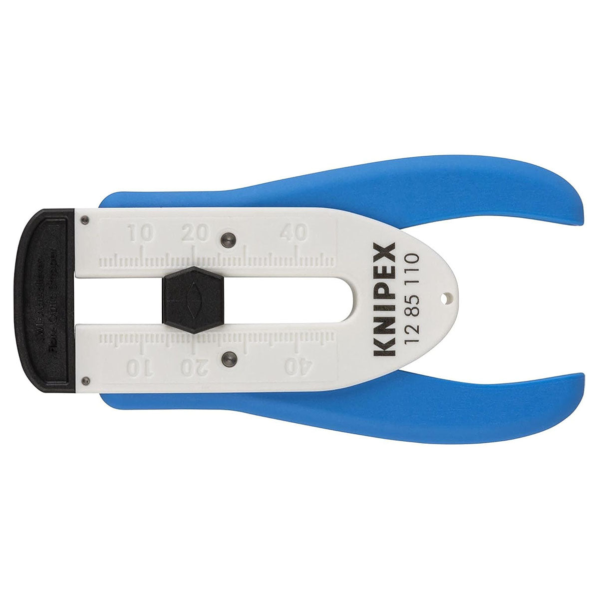 Dụng cụ tuốt dây cáp quang KNIPEX 12 85 110 SB, khả năng tuốt Ø0.125mm