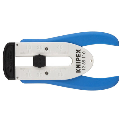 Dụng cụ tuốt dây cáp quang KNIPEX 12 85 110 SB, khả năng tuốt Ø0.125mm