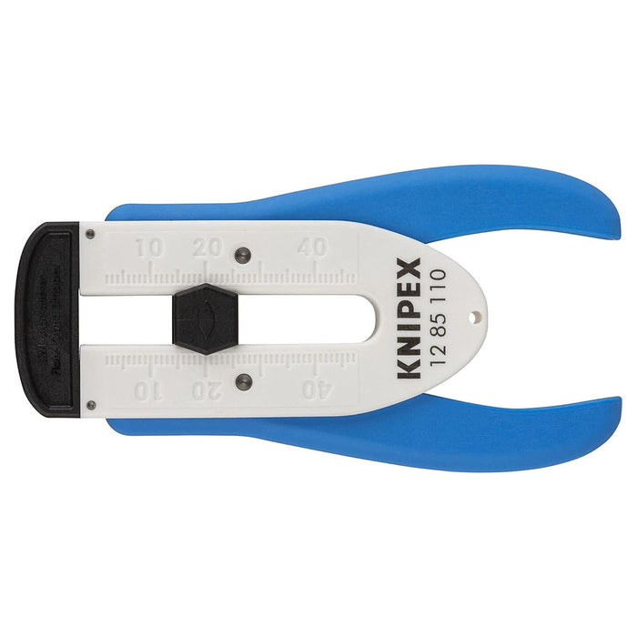 Dụng cụ tuốt dây cáp quang KNIPEX 12 85 110 SB, khả năng tuốt Ø0.125mm