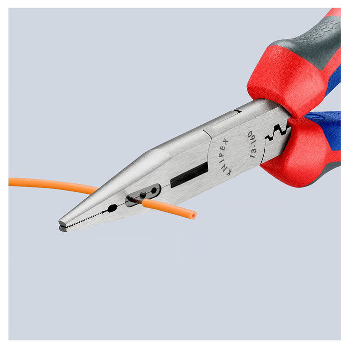 Kìm mũi nhọn đa năng KNIPEX 13 02 160 chiều dài 160mm, mạ đen nhám