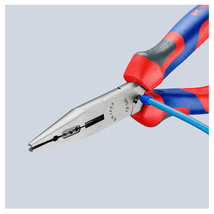 Kìm mũi nhọn đa năng KNIPEX 13 02 160 chiều dài 160mm, mạ đen nhám