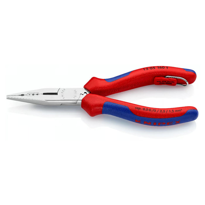 Kìm mũi nhọn đa năng KNIPEX chiều dài 160mm, mạ chrome