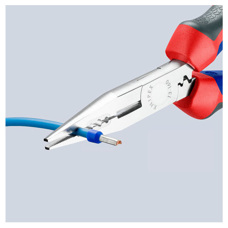 Kìm mũi nhọn đa năng KNIPEX chiều dài 160mm, mạ chrome