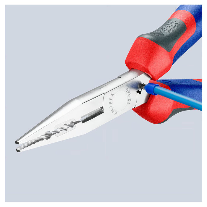 Kìm mũi nhọn đa năng KNIPEX chiều dài 160mm, mạ chrome