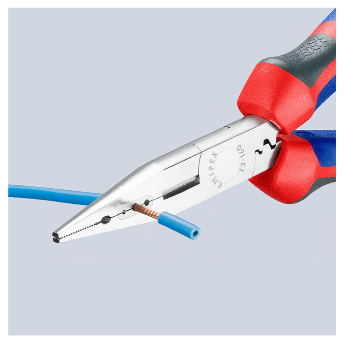 Kìm mũi nhọn đa năng KNIPEX chiều dài 160mm, mạ chrome