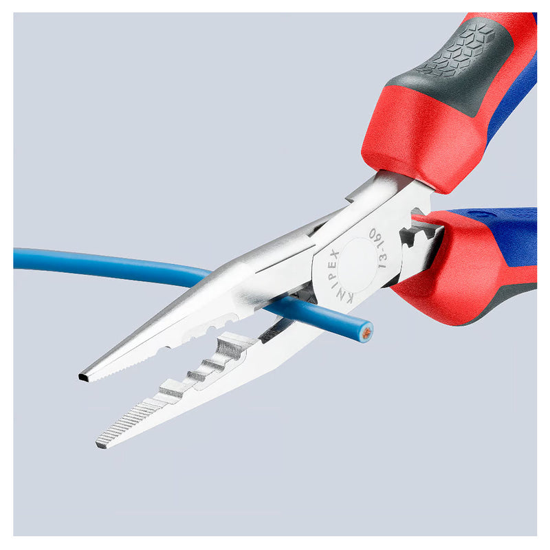 Kìm mũi nhọn đa năng KNIPEX chiều dài 160mm, mạ chrome