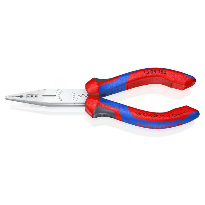 Kìm mũi nhọn đa năng KNIPEX chiều dài 160mm, mạ chrome
