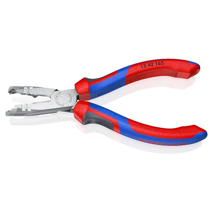Kìm tuốt dây KNIPEX 13 42 165 khả năng tuốt từ 0.75 - 1.5/2.5mm², mạ đen nhám