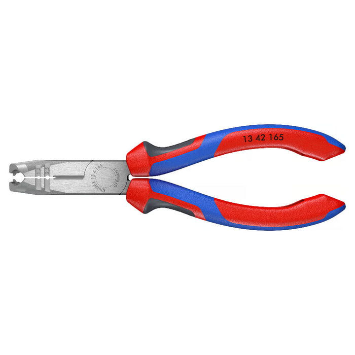 Kìm tuốt dây KNIPEX 13 42 165 khả năng tuốt từ 0.75 - 1.5/2.5mm², mạ đen nhám