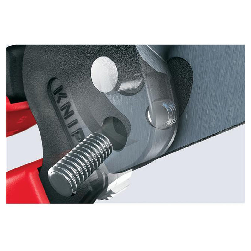 Kìm điện đa năng trợ lực kiểu Mỹ KNIPEX chiều dài 200mm, mạ đen nhám