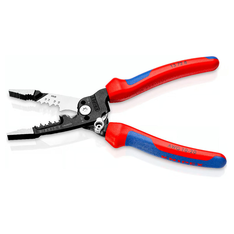 Kìm điện đa năng trợ lực kiểu Mỹ KNIPEX chiều dài 200mm, mạ đen nhám