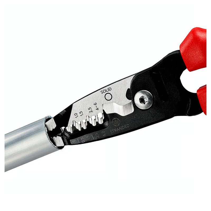 Kìm điện đa năng hệ mét KNIPEX 13 72 200 ME chiều dài 200mm, mạ đen nhám