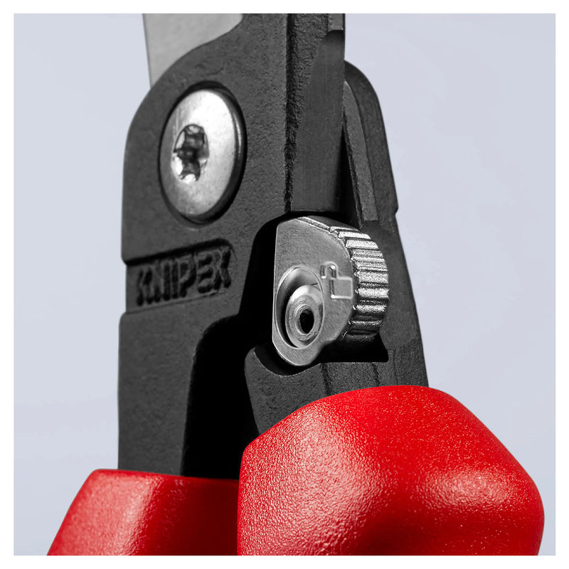 Kìm điện đa năng 6 trong 1 KNIPEX 13 92 200 có lò xo, nút khóa ngàm chiều dài 200mm, mạ đen nhám