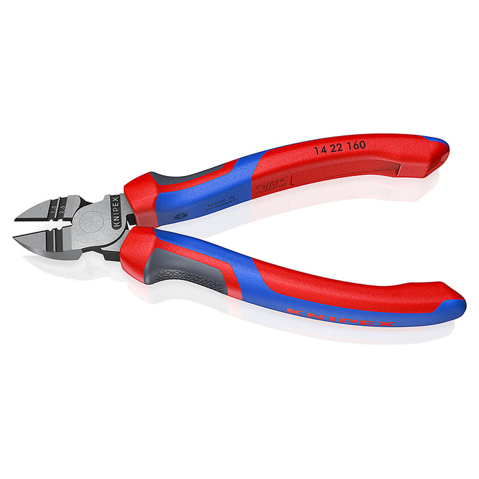 Kìm cắt có lỗ tuốt dây KNIPEX 14 22 160 chiều dài 160mm, mạ đen nhám