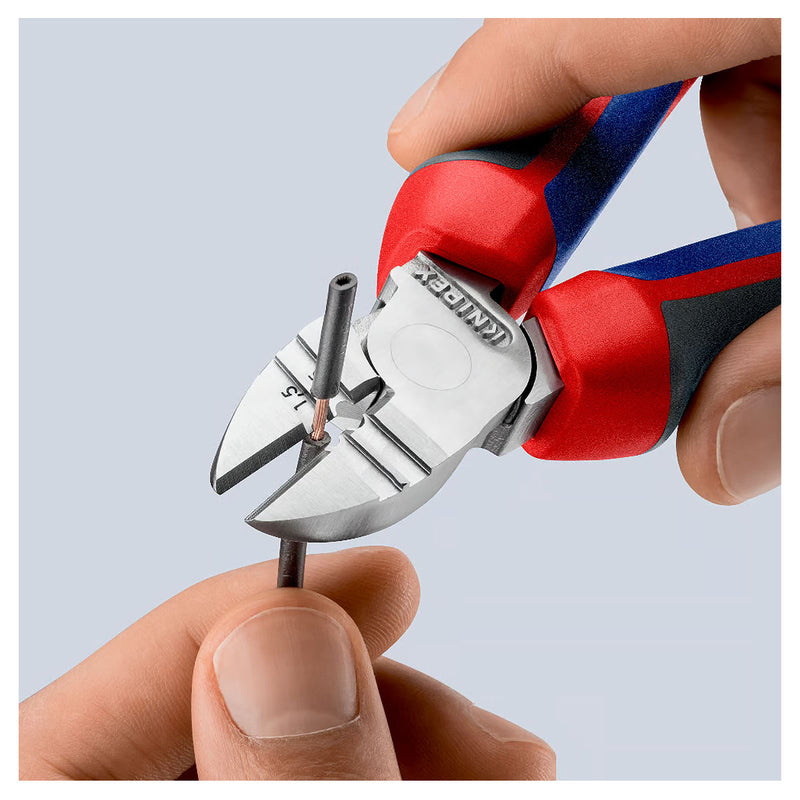 Kìm cắt có lỗ tuốt dây KNIPEX 14 25 160 chiều dài 160mm, mạ chrome