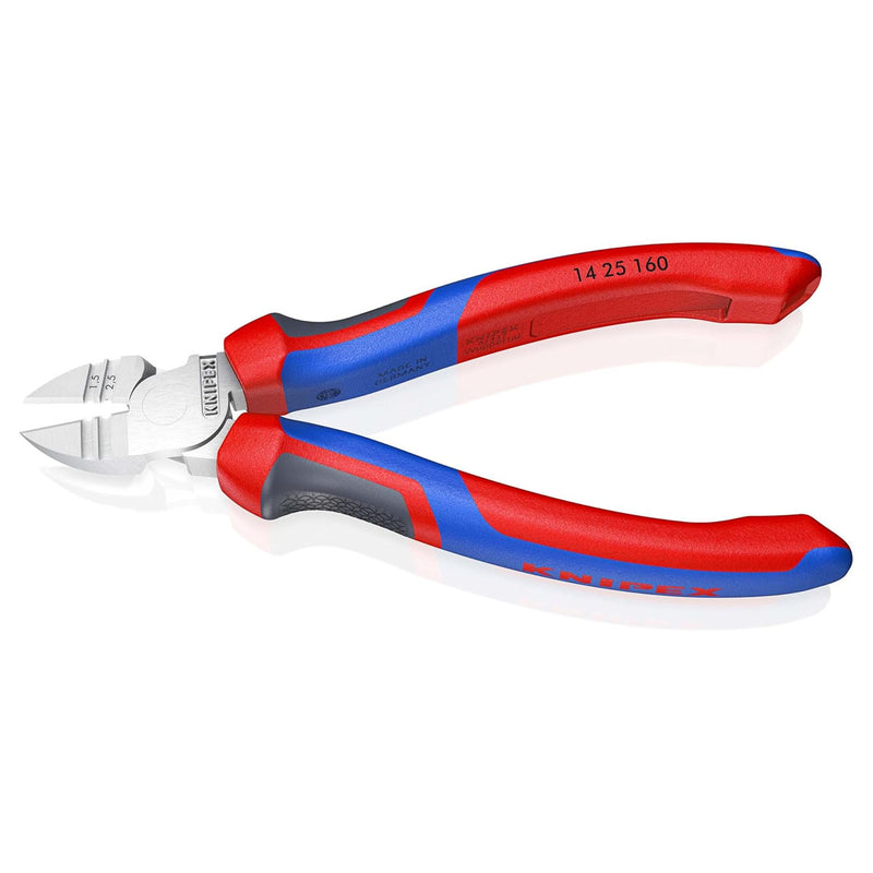 Kìm cắt có lỗ tuốt dây KNIPEX 14 25 160 chiều dài 160mm, mạ chrome
