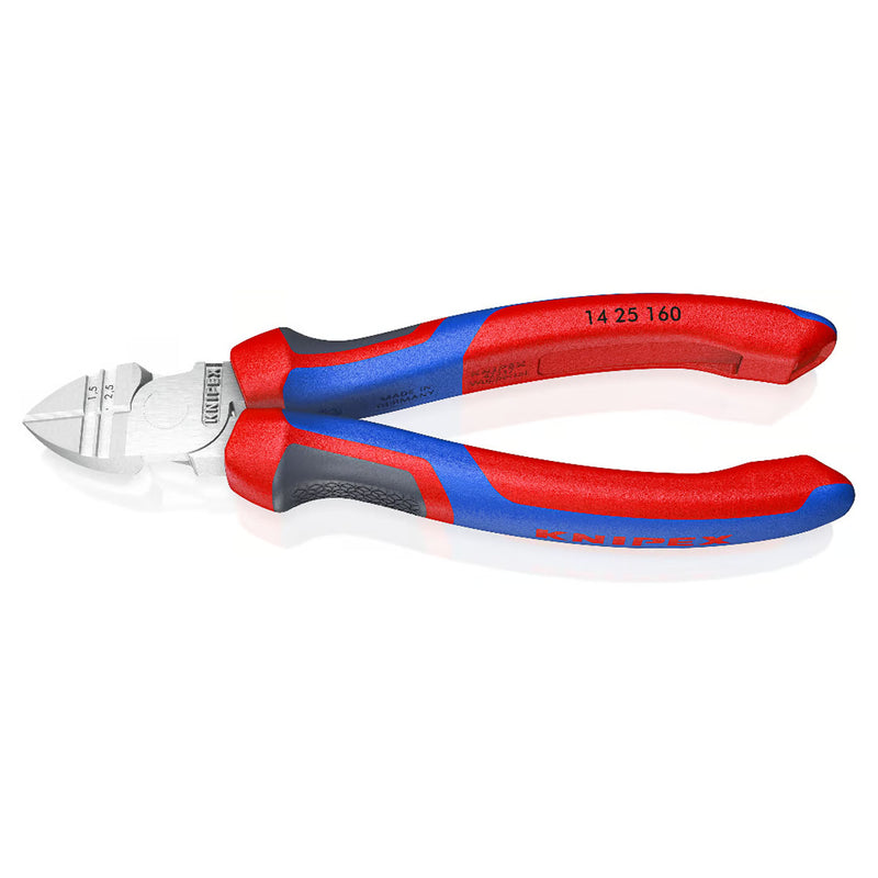 Kìm cắt có lỗ tuốt dây KNIPEX 14 25 160 chiều dài 160mm, mạ chrome