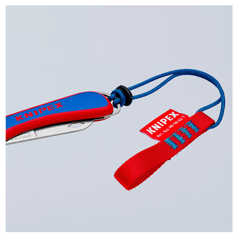 Dao gấp đa năng KNIPEX 16 20 50 SB chiều dài lưỡi 80mm, chất liệu thép không gỉ