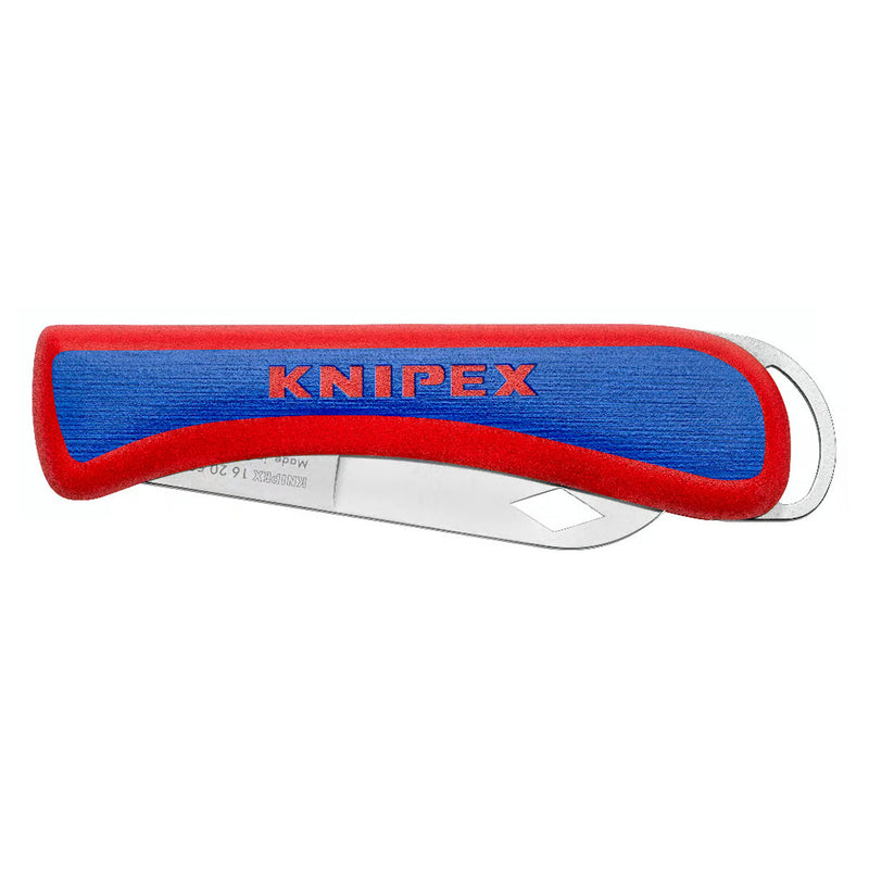 Dao gấp đa năng KNIPEX 16 20 50 SB chiều dài lưỡi 80mm, chất liệu thép không gỉ