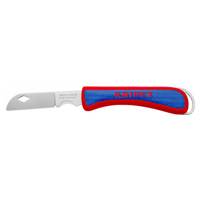 Dao gấp đa năng KNIPEX 16 20 50 SB chiều dài lưỡi 80mm, chất liệu thép không gỉ