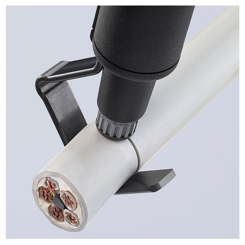 Dụng cụ tuốt vỏ dây cáp tròn KNIPEX khả năng tuốt từ Ø6mm - 40mm