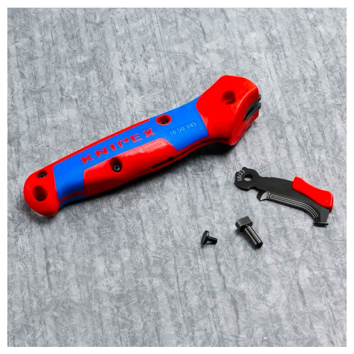 Lưỡi dao thay thế KNIPEX 16 50 145 E01 dùng cho dao rọc cáp 16 50 145 SB