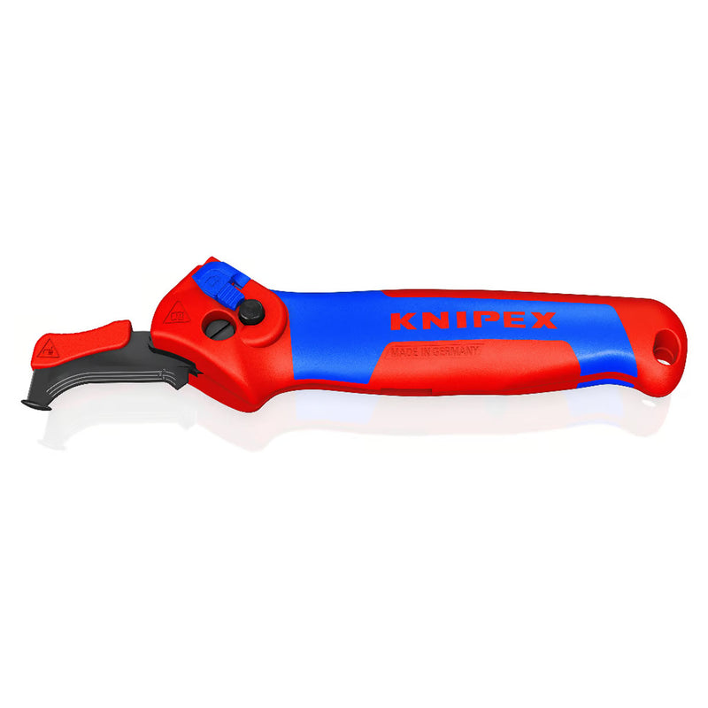 Dao rọc cáp, có trượt dẫn hướng KNIPEX 16 50 145 SB chiều dài 146mm