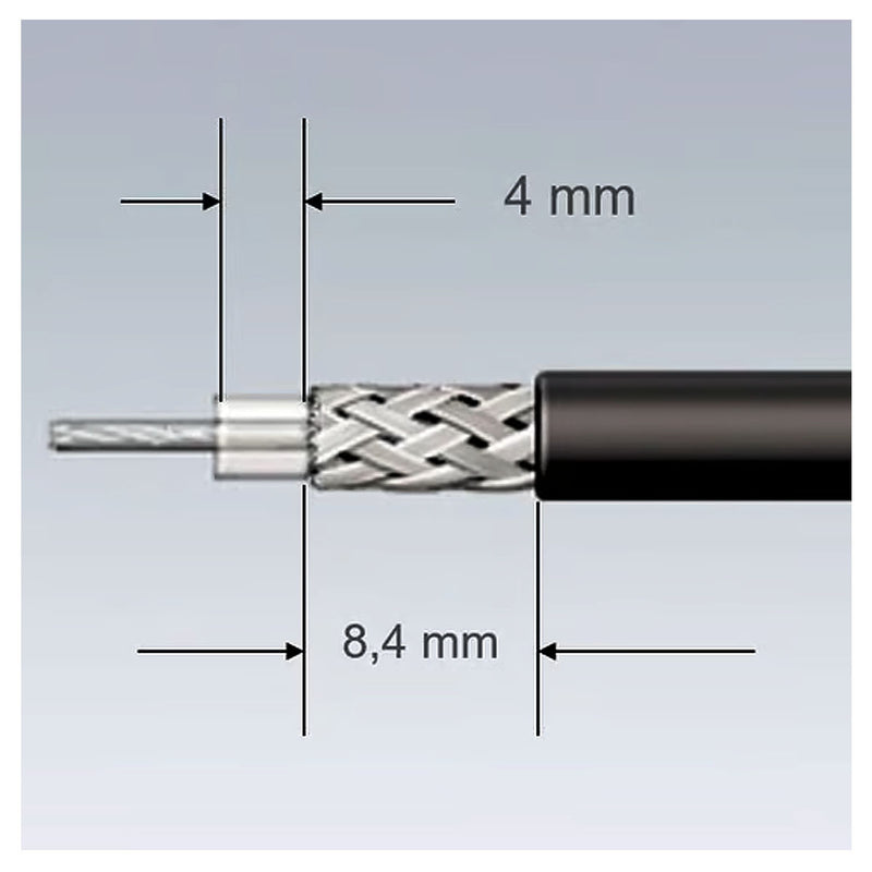 Dụng cụ tuốt dây cáp đồng trục KNIPEX 16 60 05 SB