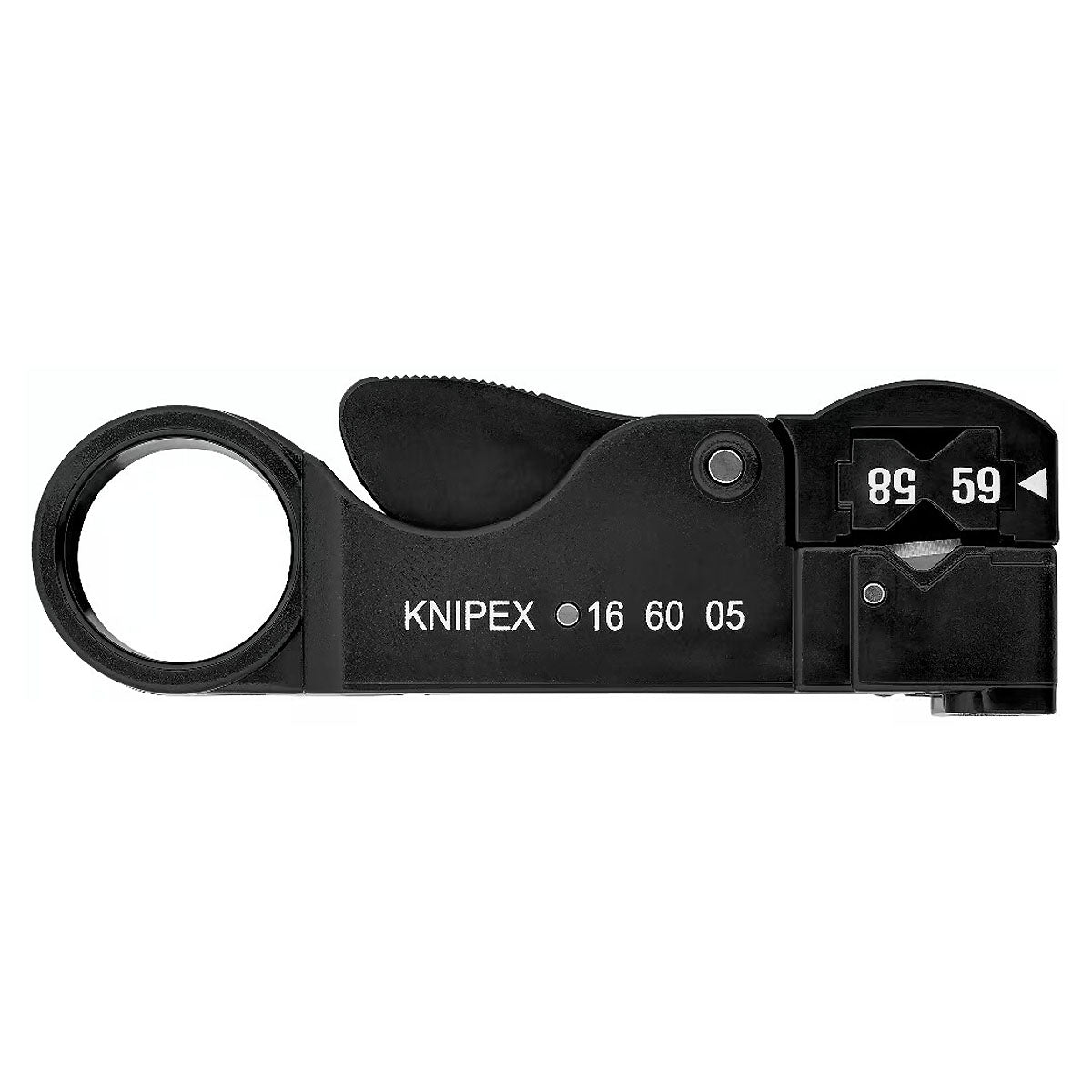 Dụng cụ tuốt dây cáp đồng trục KNIPEX 16 60 05 SB