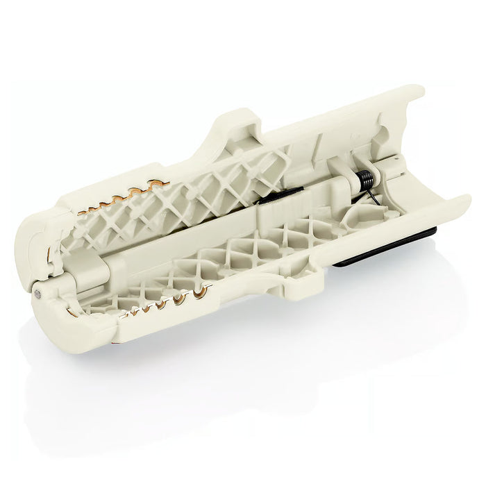 Dụng cụ tuốt dây cáp mạng KNIPEX 16 65 125 SB khả năng tuốt từ 0.2 - 4mm²