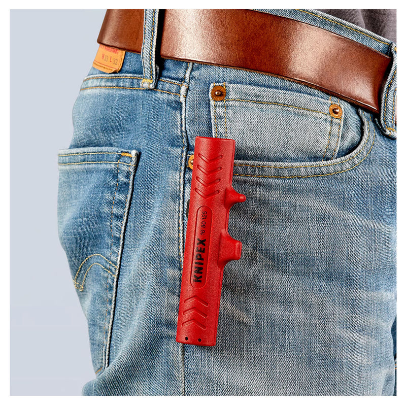 Dụng cụ tuốt dây KNIPEX 16 80 125 SB khả năng tuốt từ Ø8.0 - 13mm