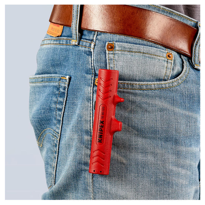 Dụng cụ tuốt dây KNIPEX 16 80 125 SB khả năng tuốt từ Ø8.0 - 13mm