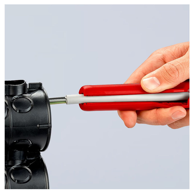 Dụng cụ tuốt dây KNIPEX 16 80 175 SB khả năng tuốt từ Ø8.0 - 13mm