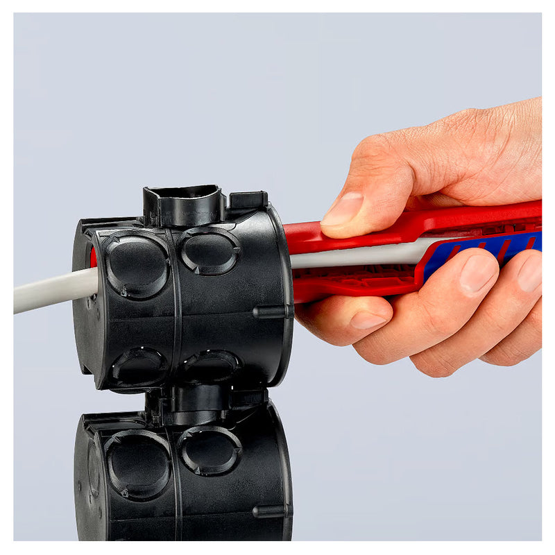 Dụng cụ tuốt dây KNIPEX 16 80 175 SB khả năng tuốt từ Ø8.0 - 13mm