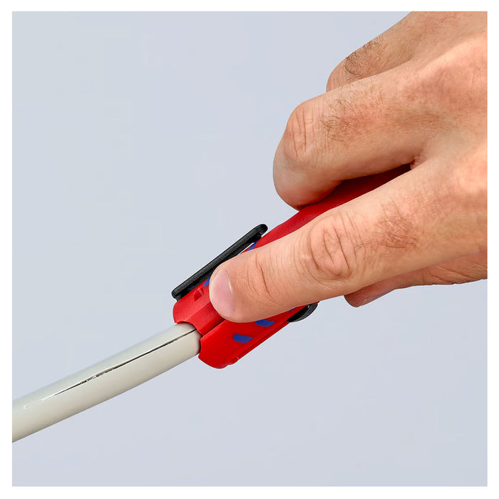 Dụng cụ tuốt dây KNIPEX 16 85 125 SB khả năng tuốt từ 0.2 - 4mm²