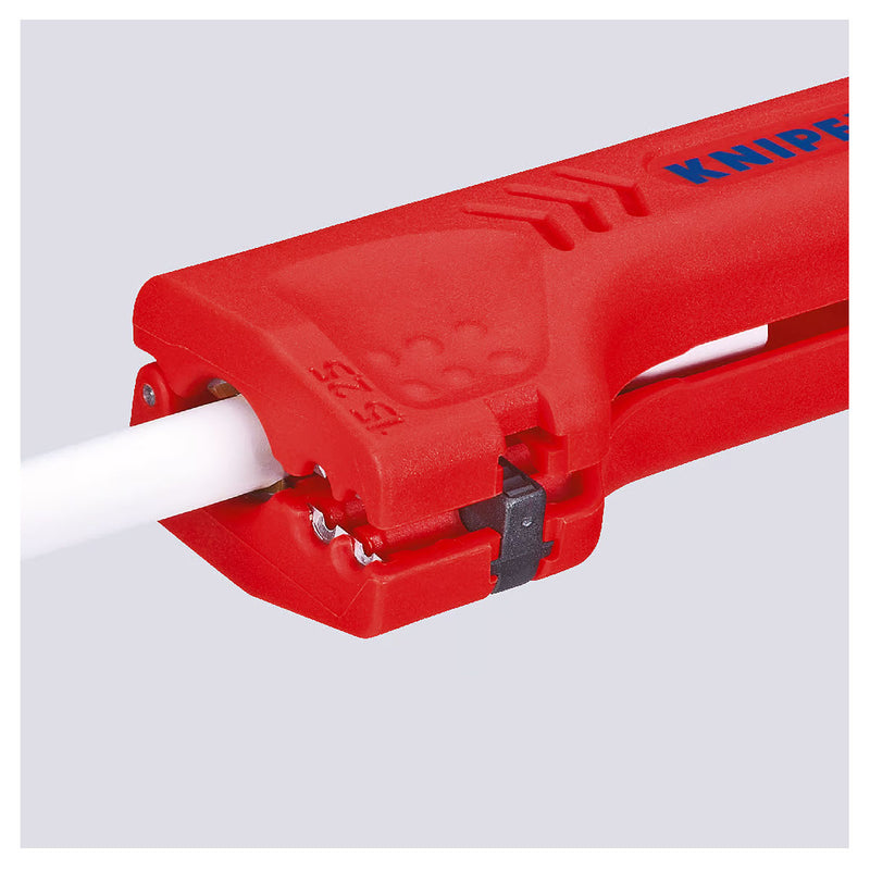 Dụng cụ tuốt dây KNIPEX 16 90 130 SB khả năng tuốt từ 1.5 - 2.5mm²
