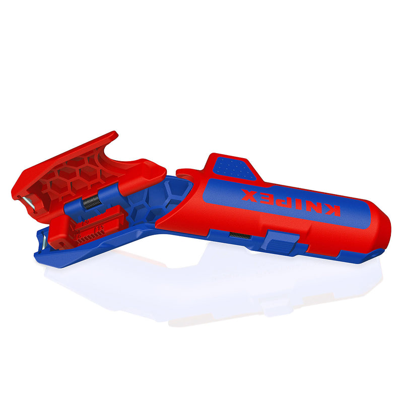 Dụng cụ tuốt dây ErgoStrip PV KNIPEX 16 95 03 SB khả năng tuốt từ 0.2 - 4mm²