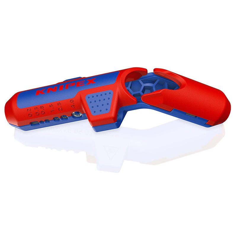 Dụng cụ tuốt dây ErgoStrip PV KNIPEX 16 95 03 SB khả năng tuốt từ 0.2 - 4mm²