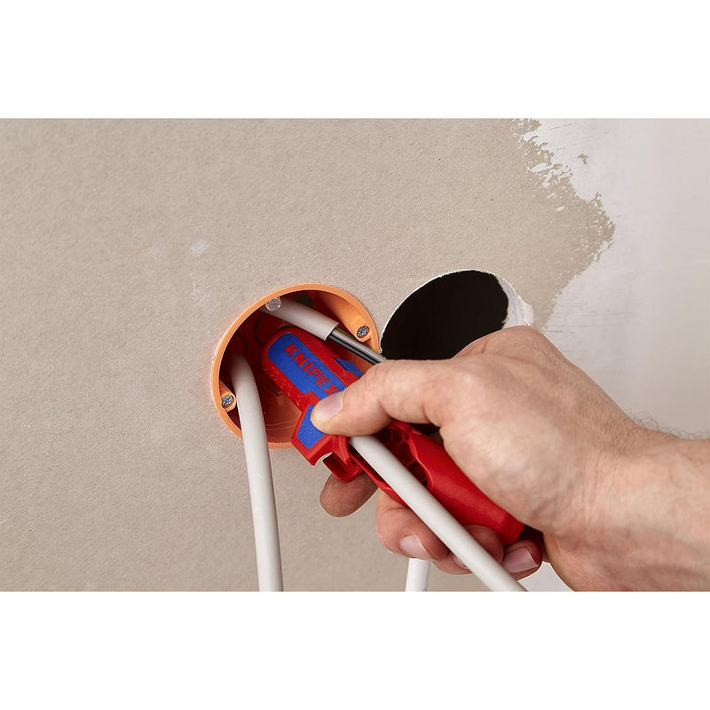 Dụng cụ tuốt dây KNIPEX ErgoStrip khả năng tuốt từ 0.2 - 4mm²