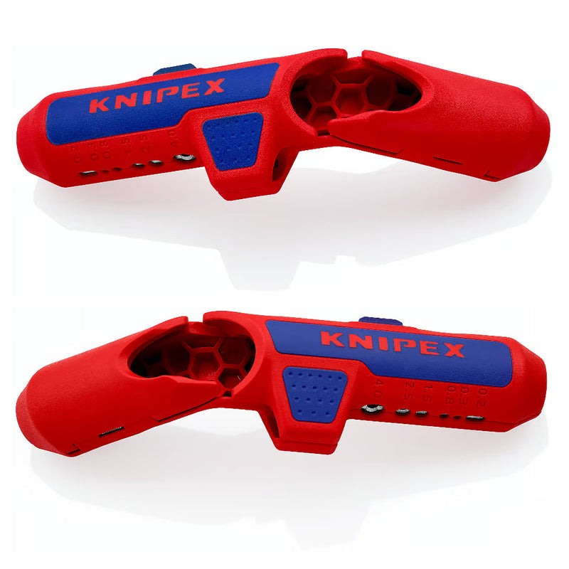 Dụng cụ tuốt dây KNIPEX ErgoStrip khả năng tuốt từ 0.2 - 4mm²