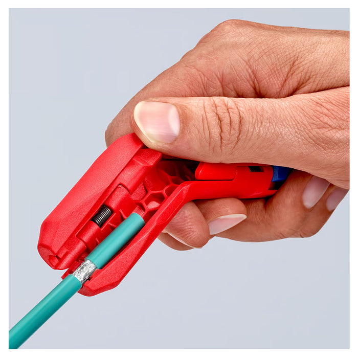 Dụng cụ tuốt dây KNIPEX ErgoStrip khả năng tuốt từ 0.2 - 4mm²